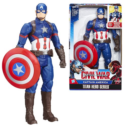 Captain America Civil War Electronic Titan Hero Talking 12-Inch Action Figure